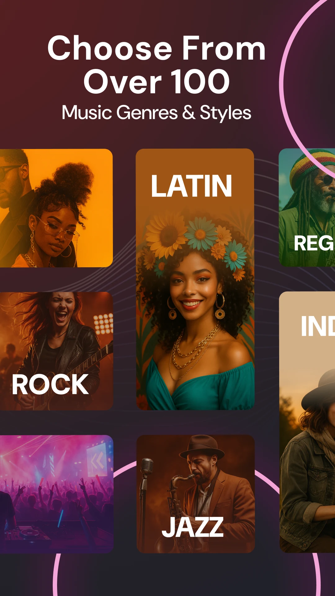 Rhymz - AI Song Maker & Music screenshot